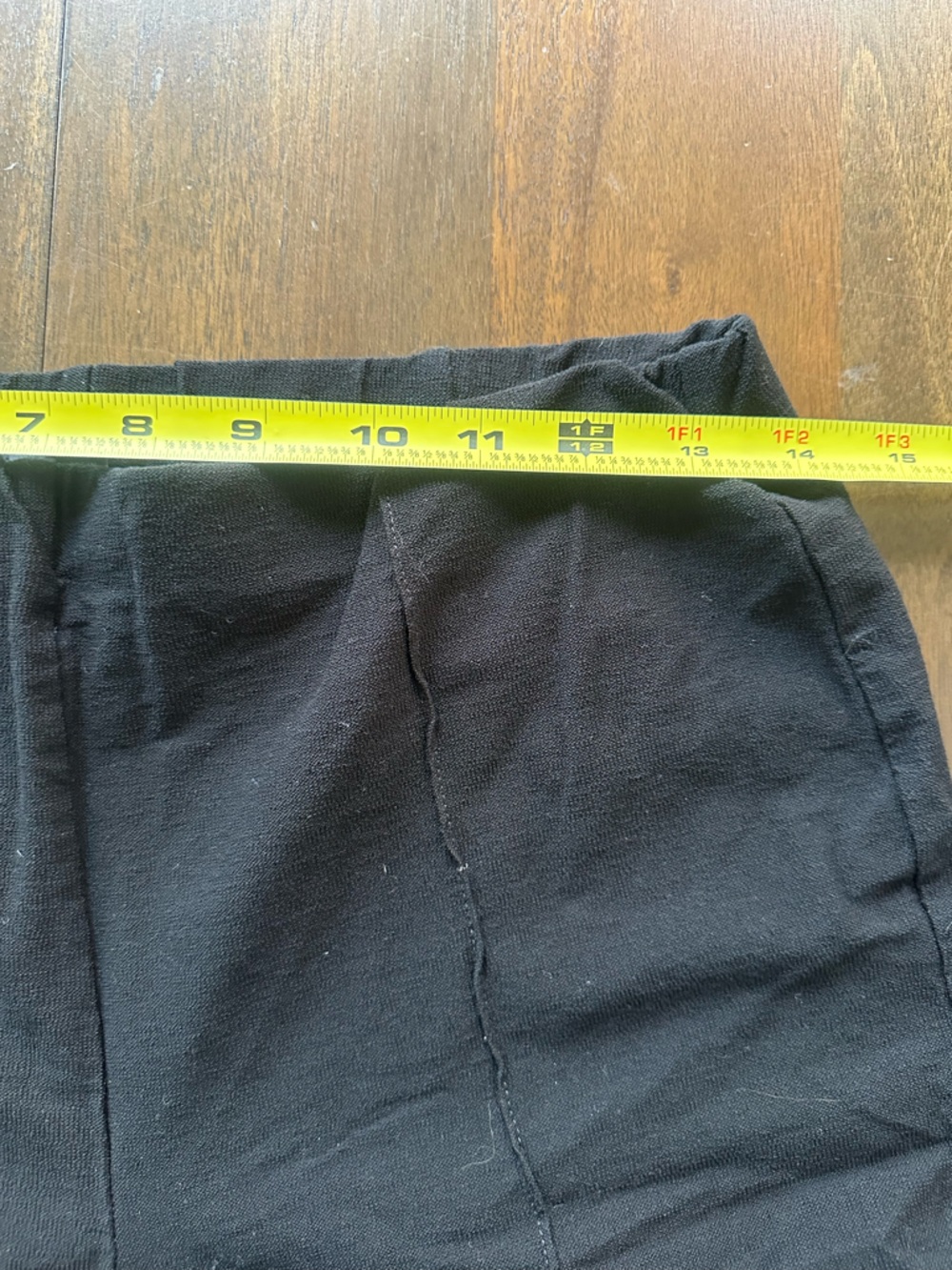 Eileen Fisher Elastic Waist Black Pants Petite PS/PP - Picture 5 of 6